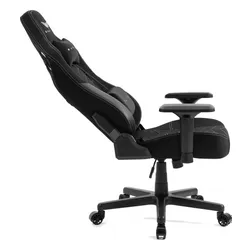 Fotel GAMVIS Elite 2.0 XL Basic Czarny (białe elementy)