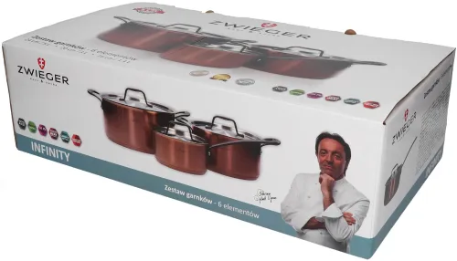 Zestaw garnków ZWIEGER Infinity (6 elementów)