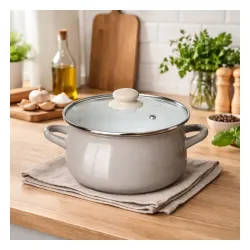 Zestaw garnków Altom Design 02050021312 Indukcja Emalia 8 elementów