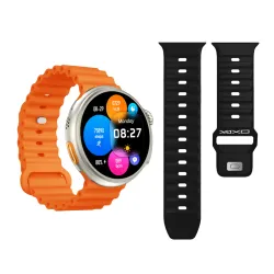 Smartwatch Yaxo OXNARD Lumen 51mm GPS Pomarańczowy