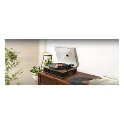 Gramofon MUSE MT-107 BTO Bluetooth USB Brązowo-czarny