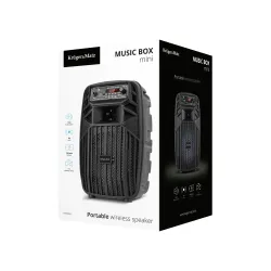 Głośnik Bluetooth Kruger & Matz Music Box Mini KM0554 10W Radio FM Czarny