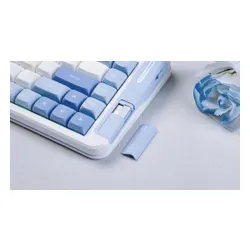 Klawiatura MCHOSE X75 V2 Hyacinth Switch Biało-niebieski