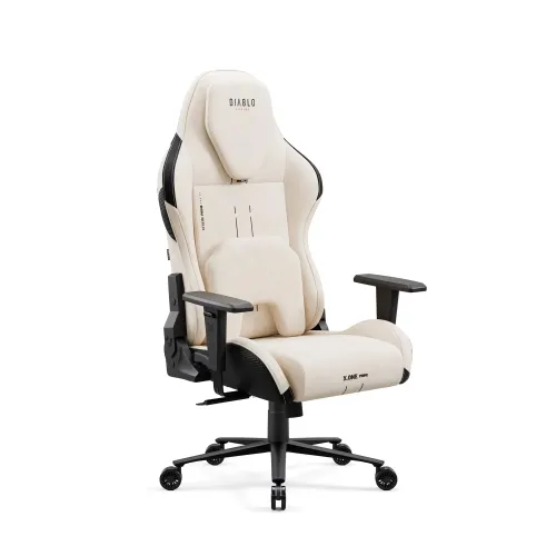 Fotel Diablo Chairs X.One Prime, Normal Size, Desert Storm t Gamingowy Do 140kg Tkanina Beżowy