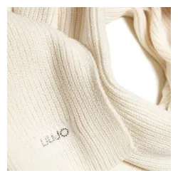 Set de eșarfă și pălărie Liu Jo 2f3012 M0300 Bianco lana 00086