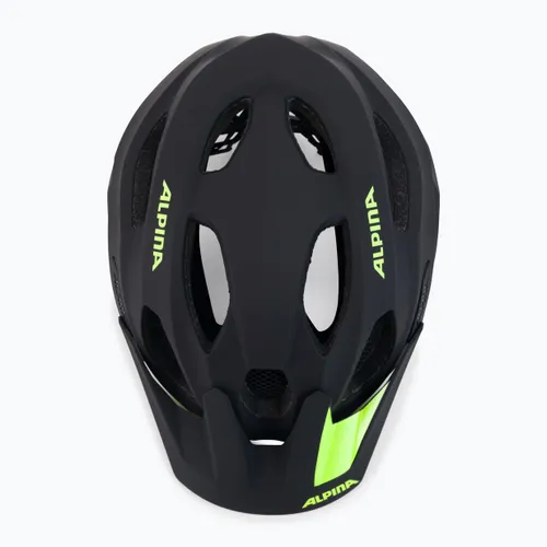 Kask rowerowy Alpina Carapax 2.0 black/neon yellow matte