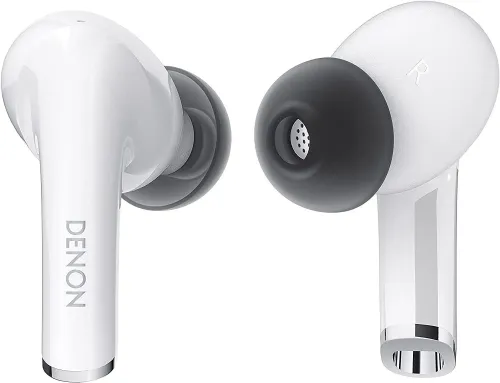 Słuchawki bezprzewodowe Denon AH-C830NCW Dokanałowe Bluetooth 5.0 Biały