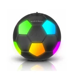 Głośnik Bluetooth Musicmate MM-SB40-B FootballWave LED 5W Czarny