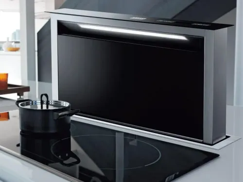 Okap blatowy Franke Downdraft FDW 908 IB XS Srebrno-czarny