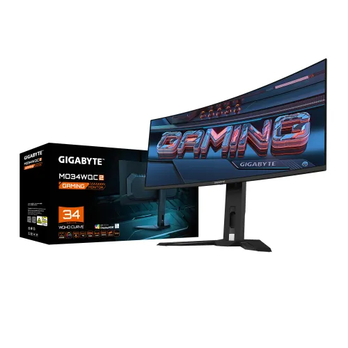 Monitor Gigabyte MO34WQC2 34" UWQHD QD-OLED 240Hz 0,03ms Zakrzywiony Gamingowy