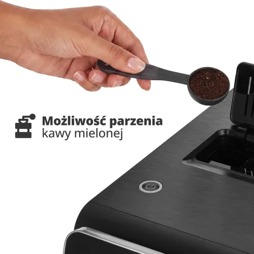 Ekspres Sencor SES 9470BK Kawa mrożona Szerokość 31cm