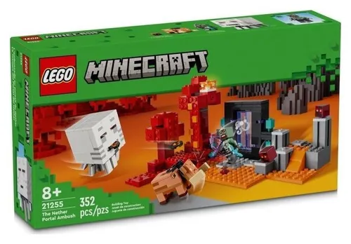 Конструктор LEGO Minecraft 21255 Засада на портале в пустоту