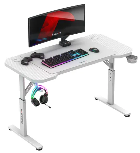 Biurko gamingowe HUZARO Hero 2.6 Biały