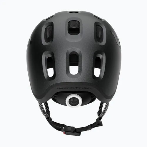Kask rowerowy dziecięcy woom Ready charcoal metallic