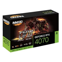 Karta graficzna Inno3D GeForce RTX 4070 TWIN X2 OC 12GB GDDR6X 192bit DLSS 3