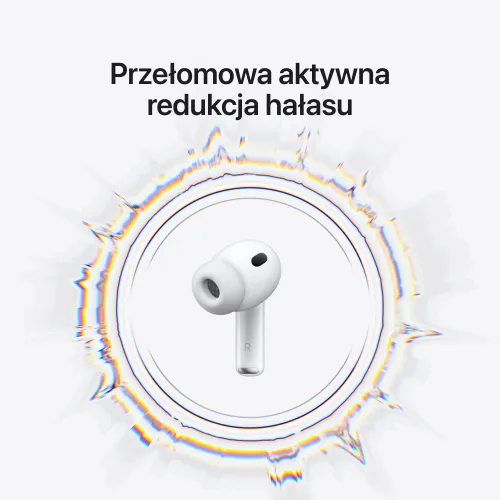 Apple AirPods Pro 3 generacji z etui MagSafe USB/C Dokanałowe Bluetooth Biały