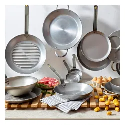 DE BUYER Mineral 24 cm - patelnia stalowa