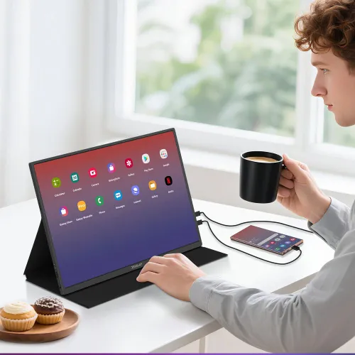 Monitor ZEUSLAP Z16K 16" 3840x2400px IPS 3 ms