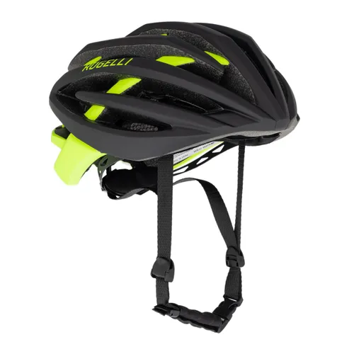 Kask rowerowy Rogelli Tecta black/fluor