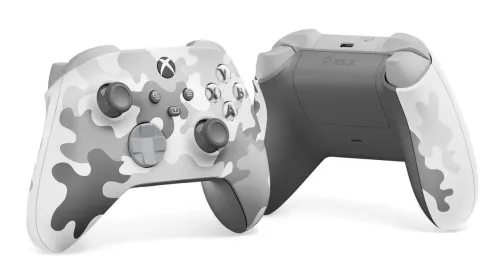 Pad Microsoft Xbox Series Kontroler bezprzewodowy do Xbox, PC Wersja specjalna Arctic Camo