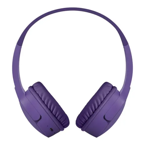 Słuchawki bezprzewodowe Belkin SoundForm Mini Nauszne Dla Dzieci Bluetooth 5.3 Purpurowy