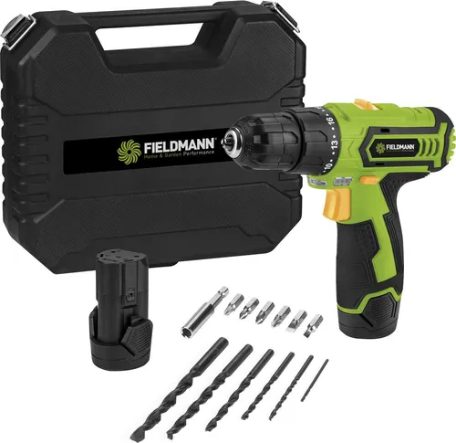 Fieldmann FDV Akülü matkap 10252-a 12V 2 x 1.3 Ah batarya