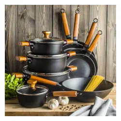 Rondel aluminiowy FLORINA NATURA LINE CZARNY 1,3 l