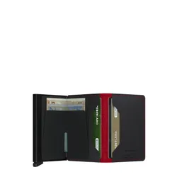 Mały portfel RFID Secrid Slimwallet Perforated - black / red