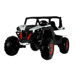 Auto Na Akumulator Dla 2 Dzieci Jeep Xmx603 Buggy 4X4 Pilot Skóra Eva LED MP3