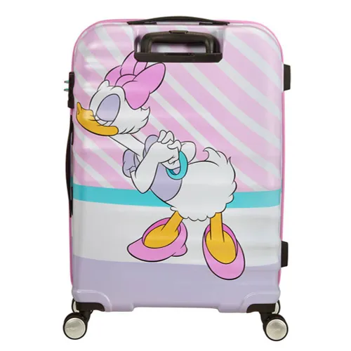 American Tourister Wavebreaker Disney Orta Bavul-Daisy pink kiss