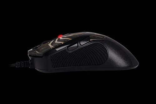 Myszka gamingowa A4Tech XL-747 przewodowa 3600 dpi laserowa czarna
