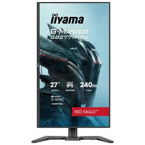 Monitor iiyama G-Master Red Eagle GB2771HSU-B1 27" Full HD Fast IPS 240Hz 0.4 MPRT Gamingowy