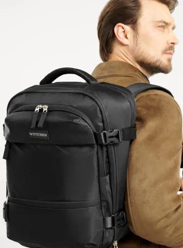 Рюкзак WITTCHEN Free on Board расширяемый дорожный 26 л черный