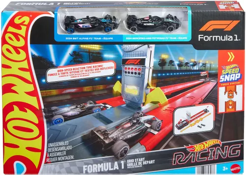 Tor Hot Wheels Racing Formuła 1 Szybki wyścig JKM88