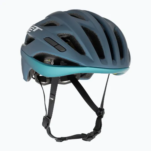 Kask rowerowy MET Estro Mips navy/teal matt