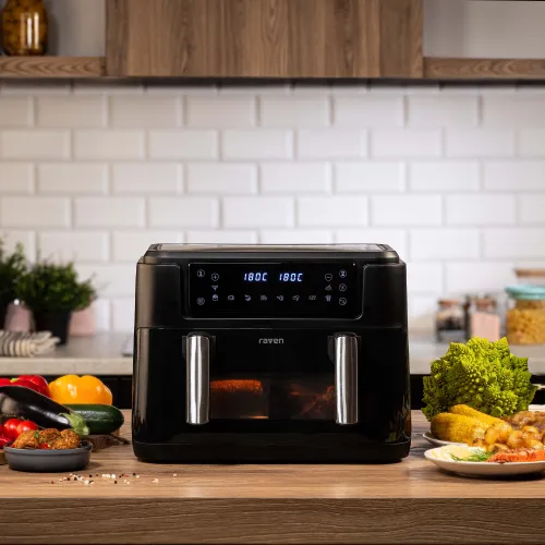 Air fryer Raven EFN007X Frytkownica niskotłuszczowa 2400W 10l