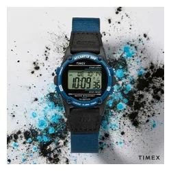 Timex Atlantis Saati TW2V44400 Siyah / Mavi