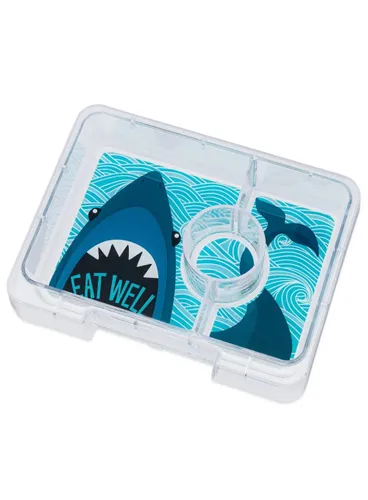 Śniadaniówka / lunchbox dziecięcy Yumbox Snack - surf blue / shark