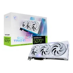 Karta graficzna MSI GeForce RTX 5070 Ti Gaming Trio OC 16GB DLSS-4 Biały