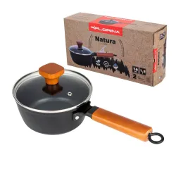 Rondel aluminiowy FLORINA NATURA LINE CZARNY 1,3 l