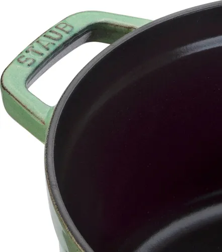 Garnek żeliwny okrągły 1.7 ltr STAUB LA COCOTTE Miętowy