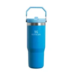 Kubek termiczny Stanley IceFlow Flip Straw Tumbler 0,89 l - azure