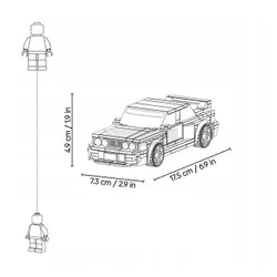 LEGO Speed Champions 77263 BMW M3 (E30), zestaw klocków 9+