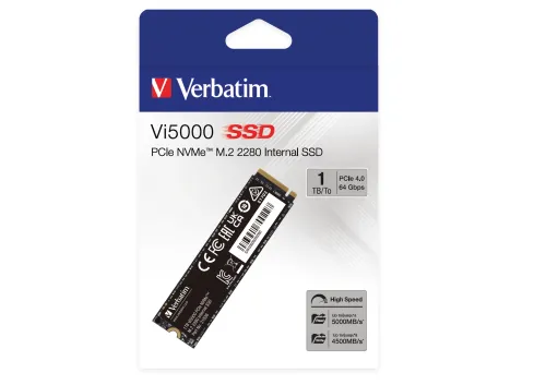 Dysk Verbatim Vi5000 1TB PCIe Gen4 x4