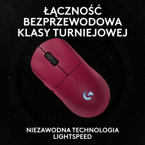 Myszka gamingowa Logitech G Pro 2 Lightspeed Różowy