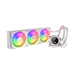 Chłodzenie Krux HydroGlance 360 ARGB LCD Biały
