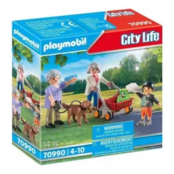 PLAYMOBIL City Life 70990 Dziadkowie z wnuczkiem