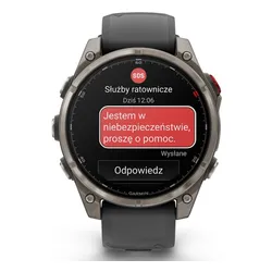 Zegarek sportowy GARMIN Fenix 8 Pro 47mm Czarny