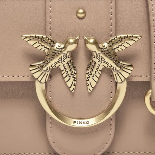 Pinko Love One Mini CL AI 23-24 PLTT 100059 A0f1 geantă Bej D01q