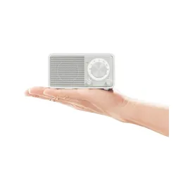 Radioodbiornik Sangean GENUINE MINI WR-7 Radio FM Bluetooth Biały